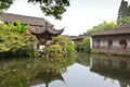 Chinese traditional garden building in Hangzhou